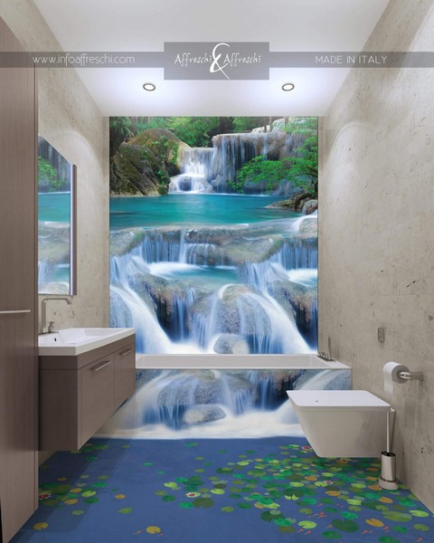 Bagni 3d in resina imbiancatura cassiodoro imbianchino firenze ... Pavimenti in resina 3d prezzi